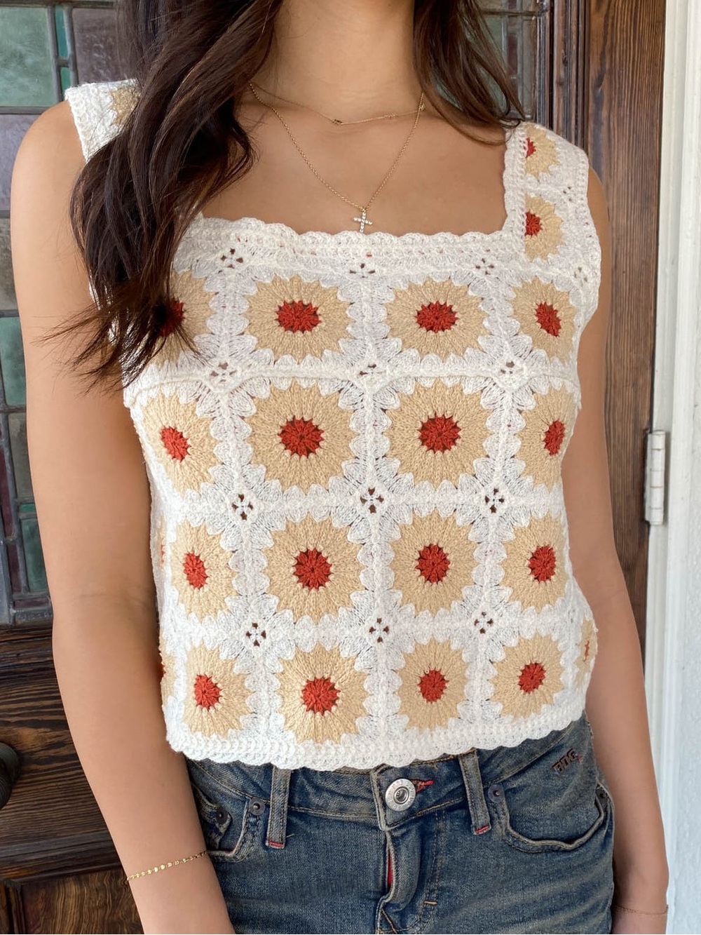 Rebellion Again crochet crop top